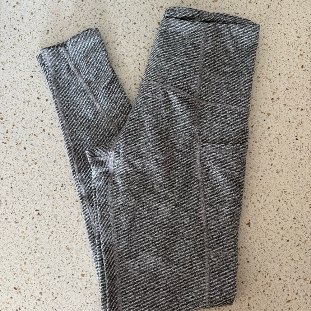 C9 by Champion Gray Striped Leggings